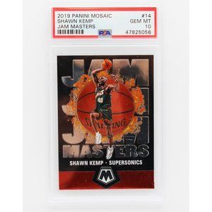 2019 Panini Mosaic Shawn Kemp Jam Masters PSA 10 #14